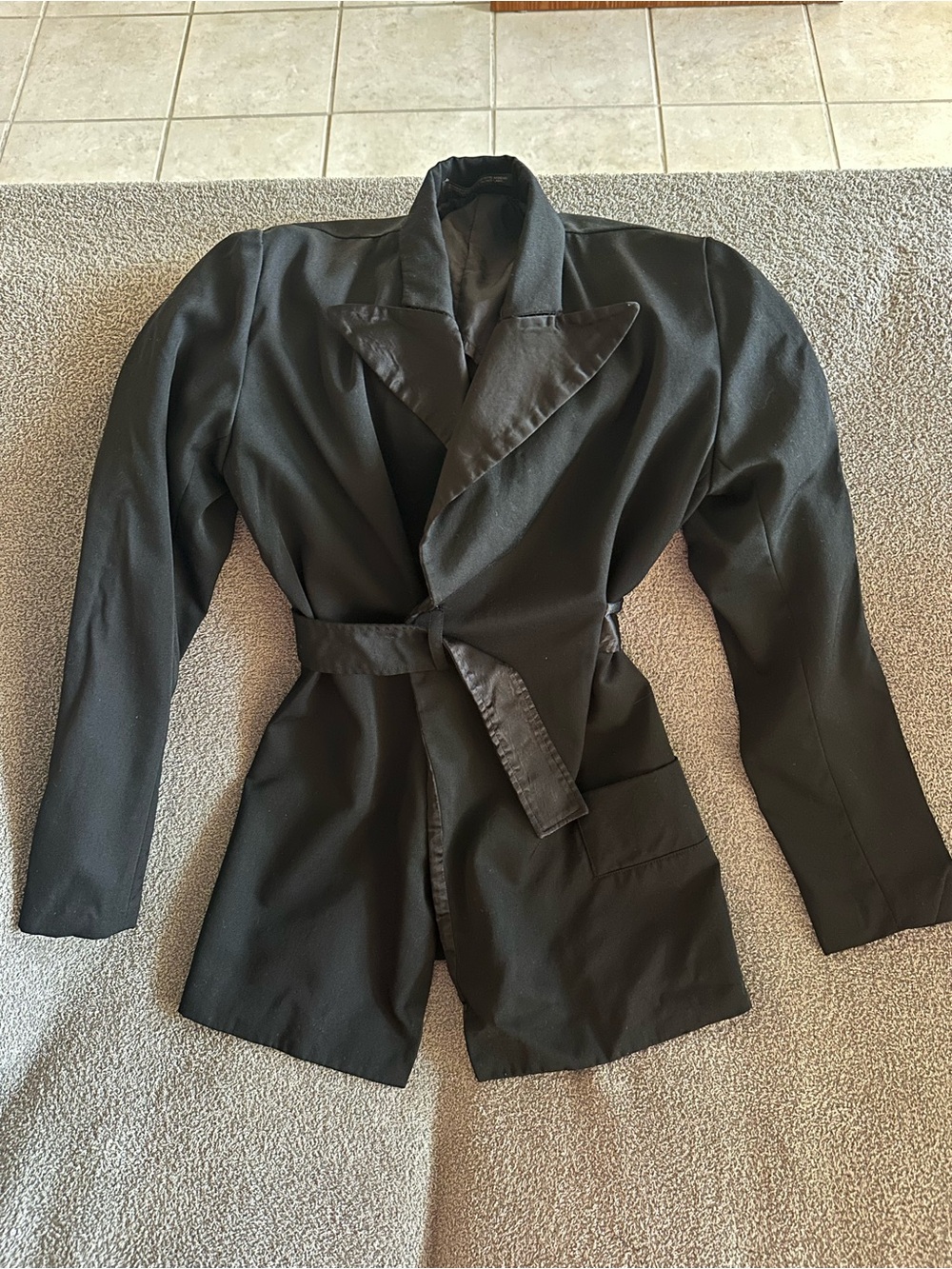 Archival 1997 Yohji Yamamoto Y's Convertible Wool Blazer AW97 - Size 3 US 6/8